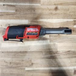 HOUSTON LOCATION - AS-IS Milwaukee  FUEL INSIDER 12V Lithium-Ion Brushless Cordless 1/4 in. - 3/8 in. Extended Reach Box Ratchet (Tool-Only)