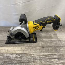 AS-IS DEWALT ATOMIC 20V MAX Cordless Brushless 4-1/2 in. Circular Saw (Tool Only)