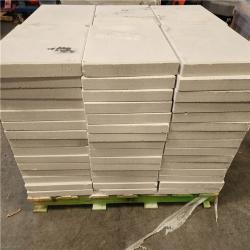 Phoenix AS-IS Oldcastle 15.75 in. x 15.75 in. x 1.75 in. White Concrete Step Stone (90- Piece Pallet)