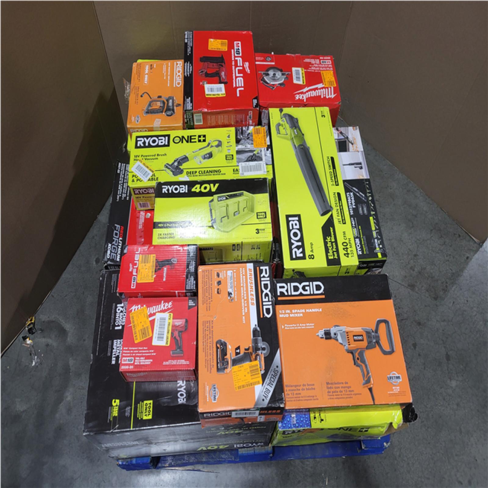 CALIFORNIA AS-IS TOOL PALLET