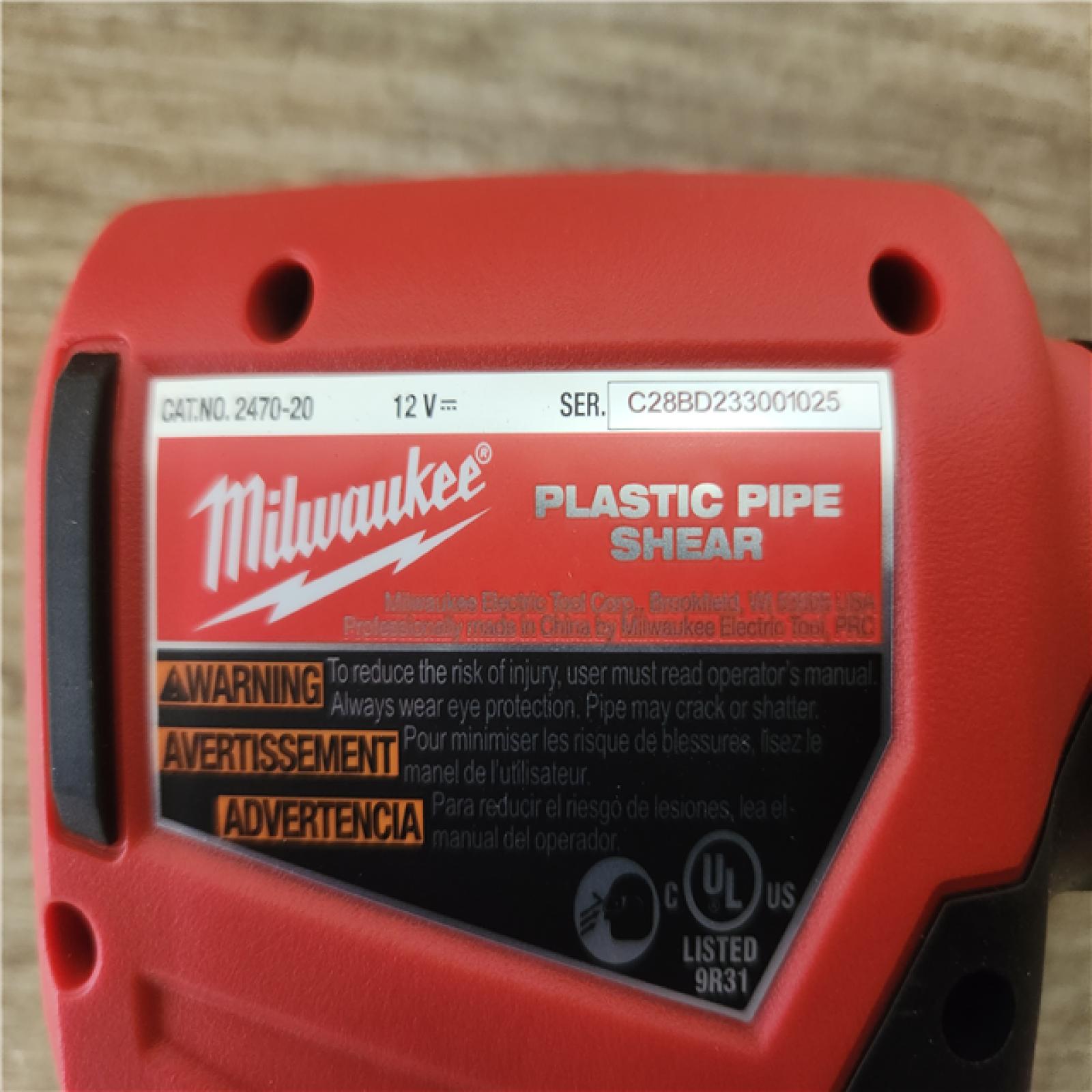 Phoenix Location NEW M12 12V LithiumIon Cordless Copper Tubing Cutter