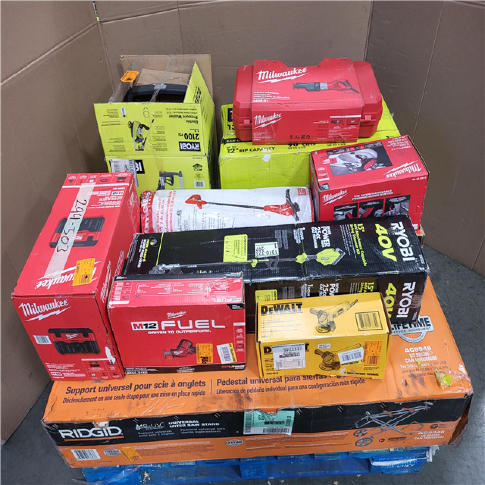 CALIFORNIA AS-IS TOOL PALLET