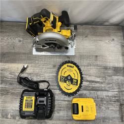 AS-IS DEWALT 20V MAX Lithium-Ion 7-1/4 in. Cordless Circular Saw Kit