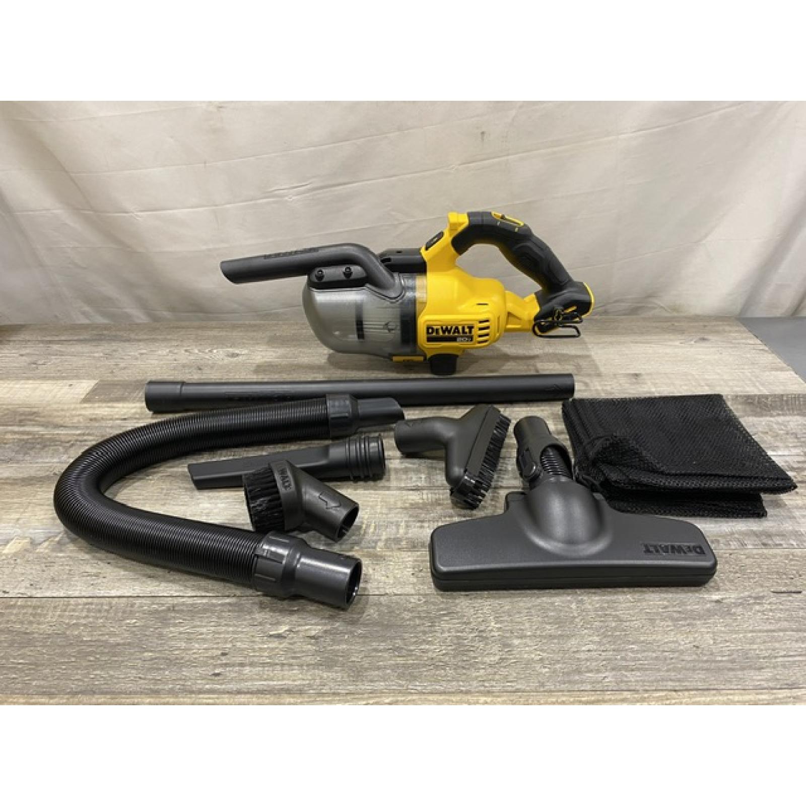 AS-IS DEWALT Bagless 20V MAX Stick Cordless General Dirt Filter Handheld Vacuum (Tool Only)