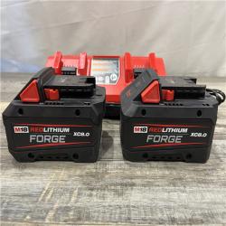AS-IS Milwaukee 18-Volt Lithium-Ion REDLITHIUM FORGE Starter Kit