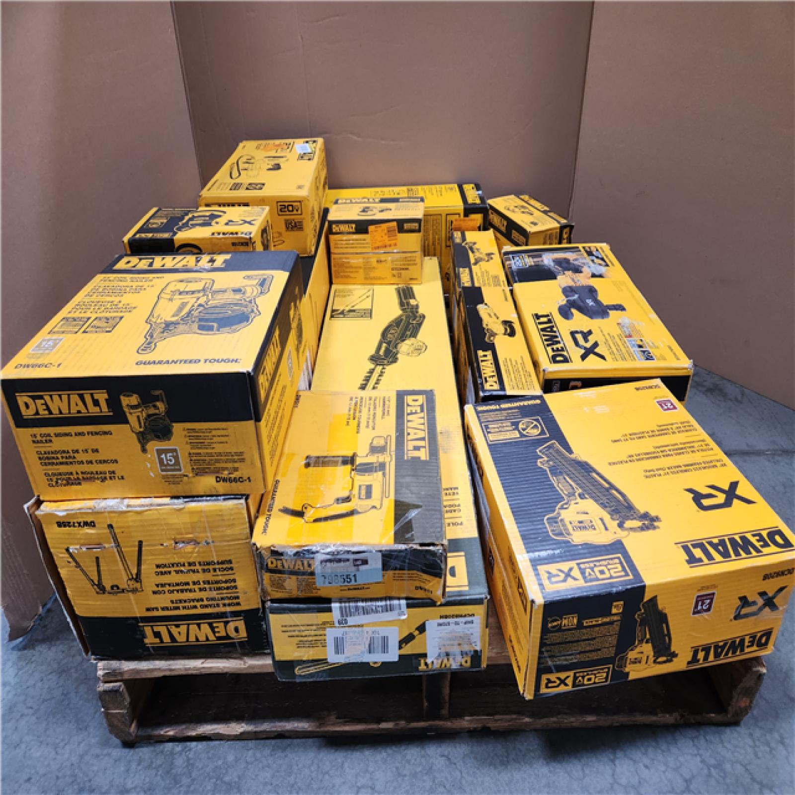 CALIFORNIA  AS-IS TOOL PALLET