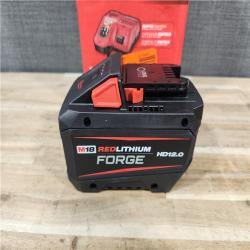HOUSTON LOCATION - AS-IS Milwaukee 18-Volt Lithium-Ion REDLITHIUM FORGE Starter Kit with 12. 0Ah Battery and Charger