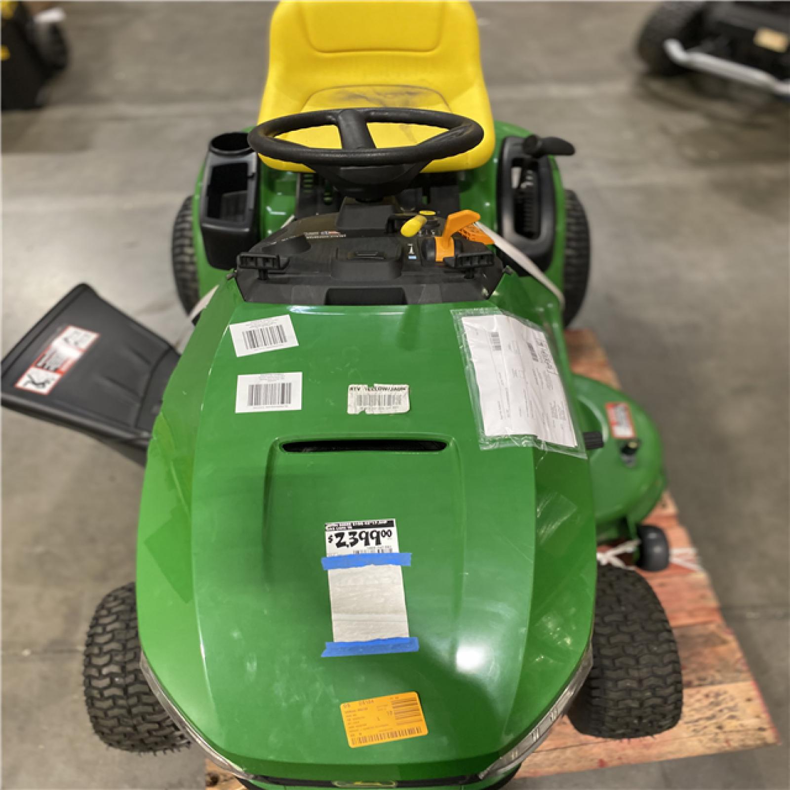 Dallas Location - As-Is  John Deere S100 42 in. 17.5 HP Gas Hydrostatic Riding Lawn Mower