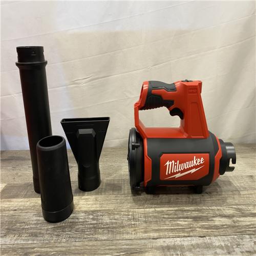 AS-IS Milwaukee 12V Lithium-Ion Cordless Compact Spot Blower (Tool-Only)