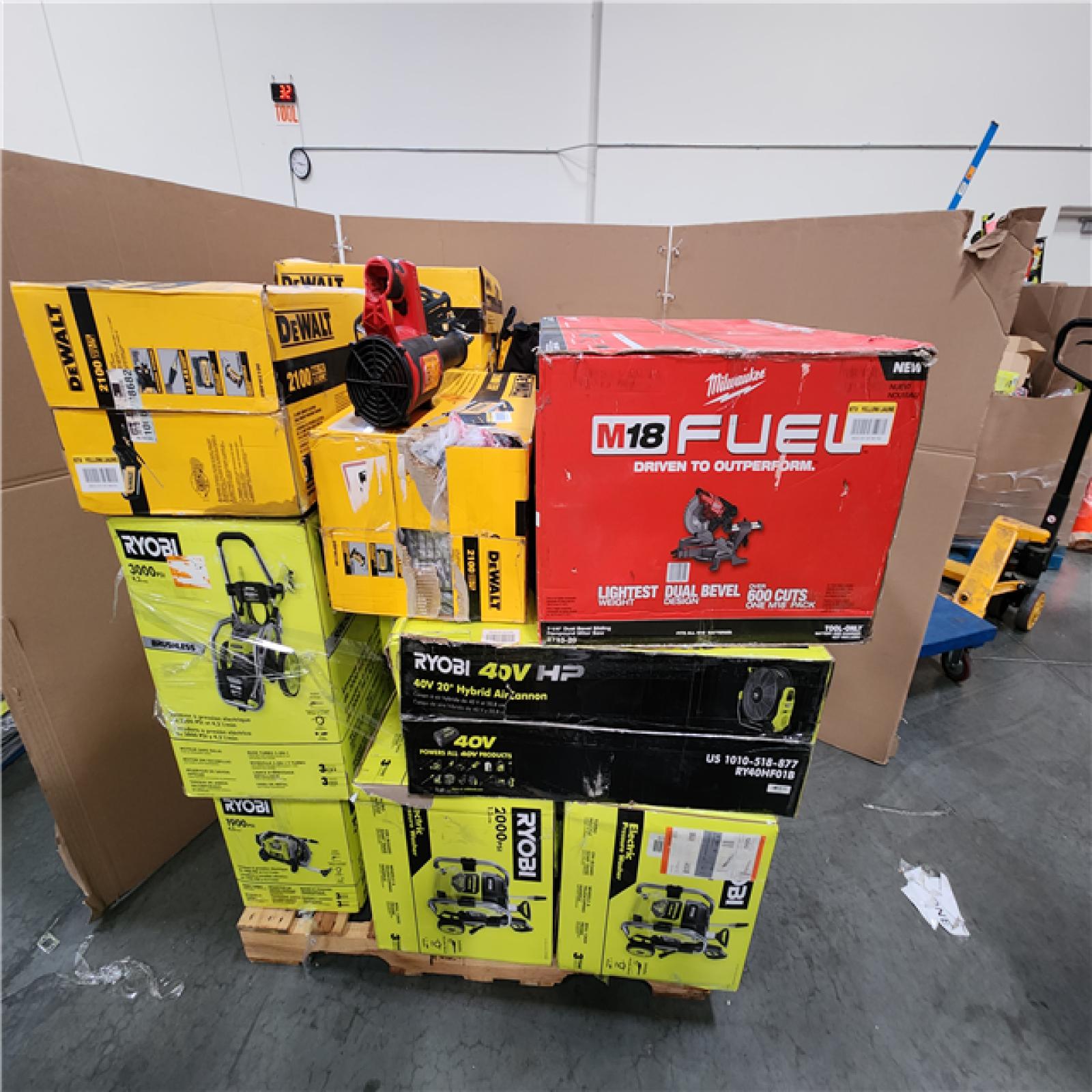 CALIFORNIA  AS-IS TOOL PALLET