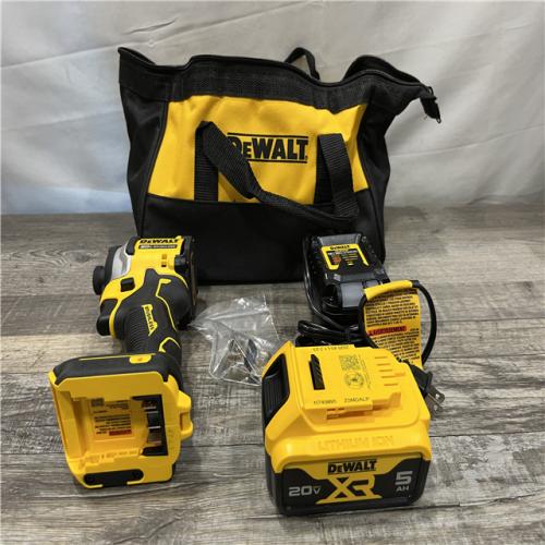 AS-IS DEWALT ATOMIC 20V MAX Lithium-Ion Cordless 1/4 in. Brushless Impact Driver Kit