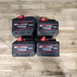 HOUSTON LOCATION - AS-IS MILWAUKEE FORGE BATTERY PACK QTY - 4