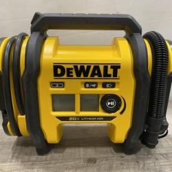 AS-IS DEWALT 20V MAX Cordless Electric Portable Inflator (Tool Only)