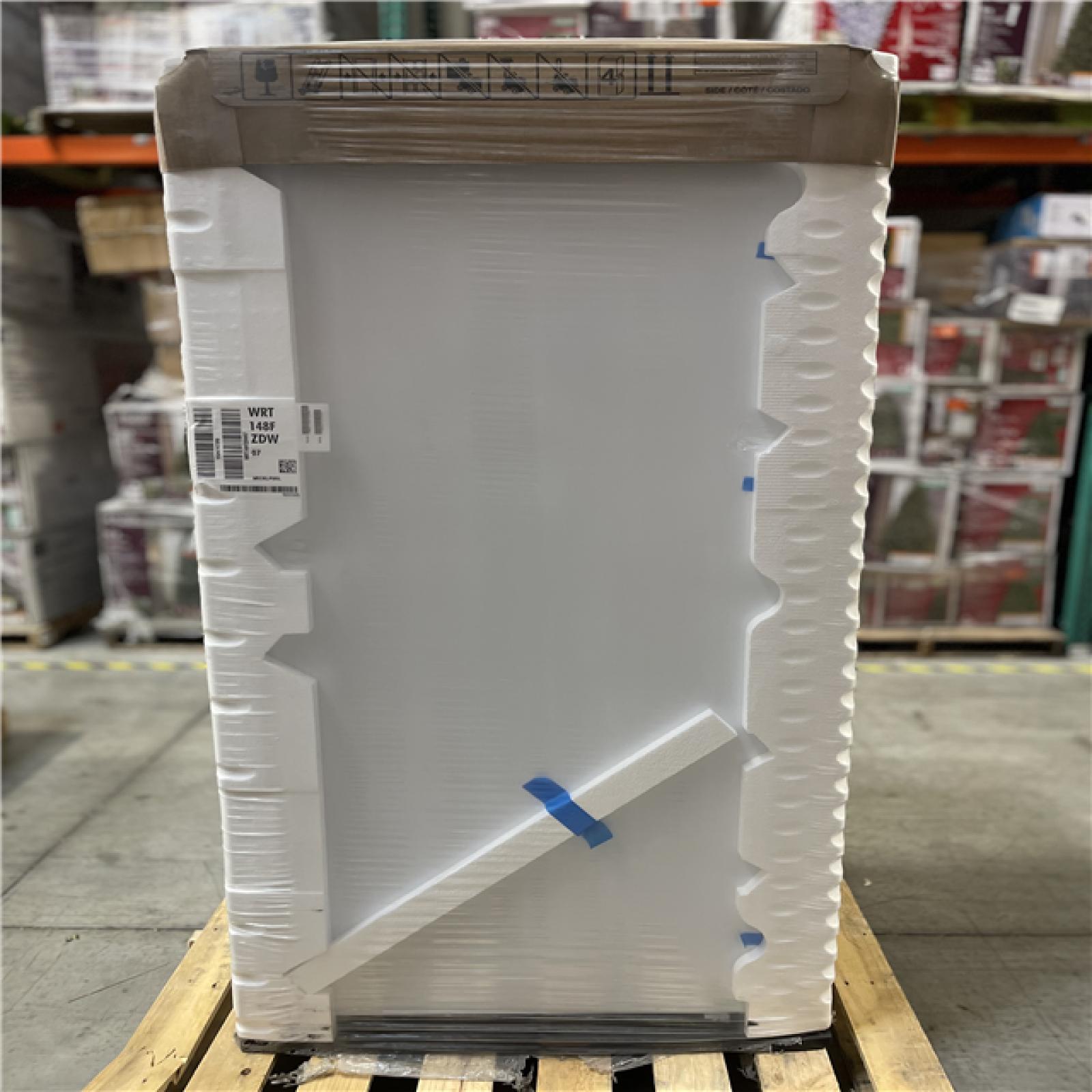 DALLAS LOCATION- Whirlpool 30 in. 18.3 cu. ft. Top Freezer Refrigerator in White