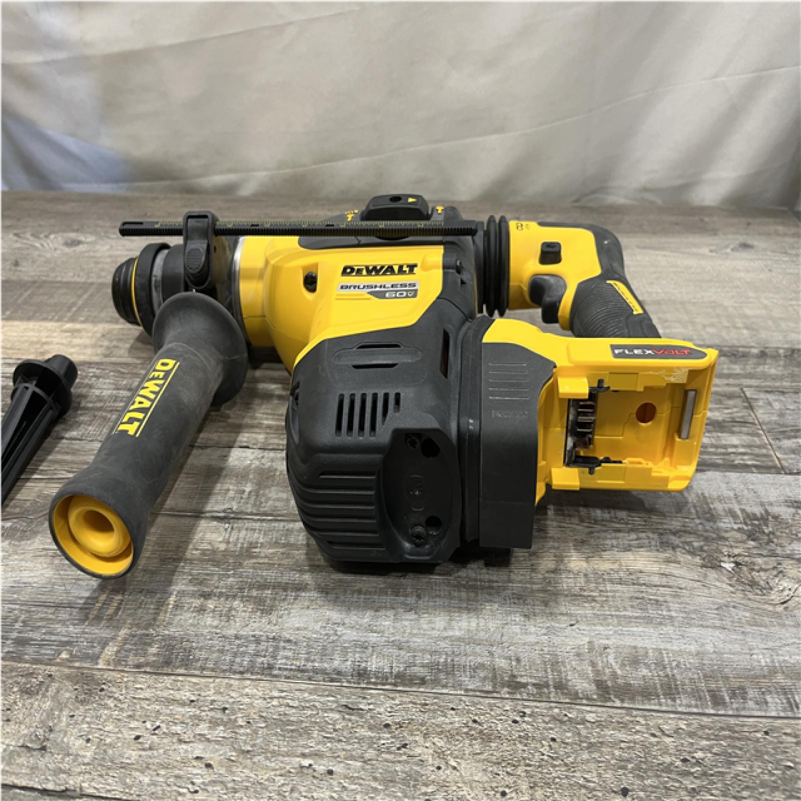 AS-IS DEWALT FLEXVOLT 60V MAX Cordless 1-1/4 in. SDS Plus Rotary Hammer (Tool Only)