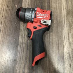 AS-IS Milwaukee FUEL 12V Lithium-Ion Brushless Cordless 1/2 in. Hammer Drill (Tool-Only)