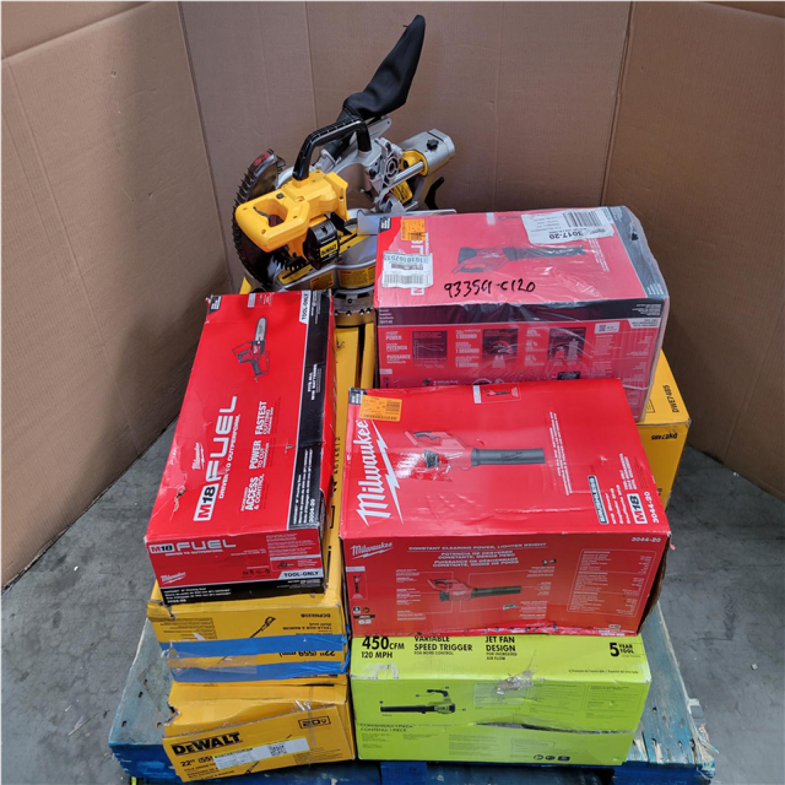 CALIFORNIA AS-IS TOOL PALLET