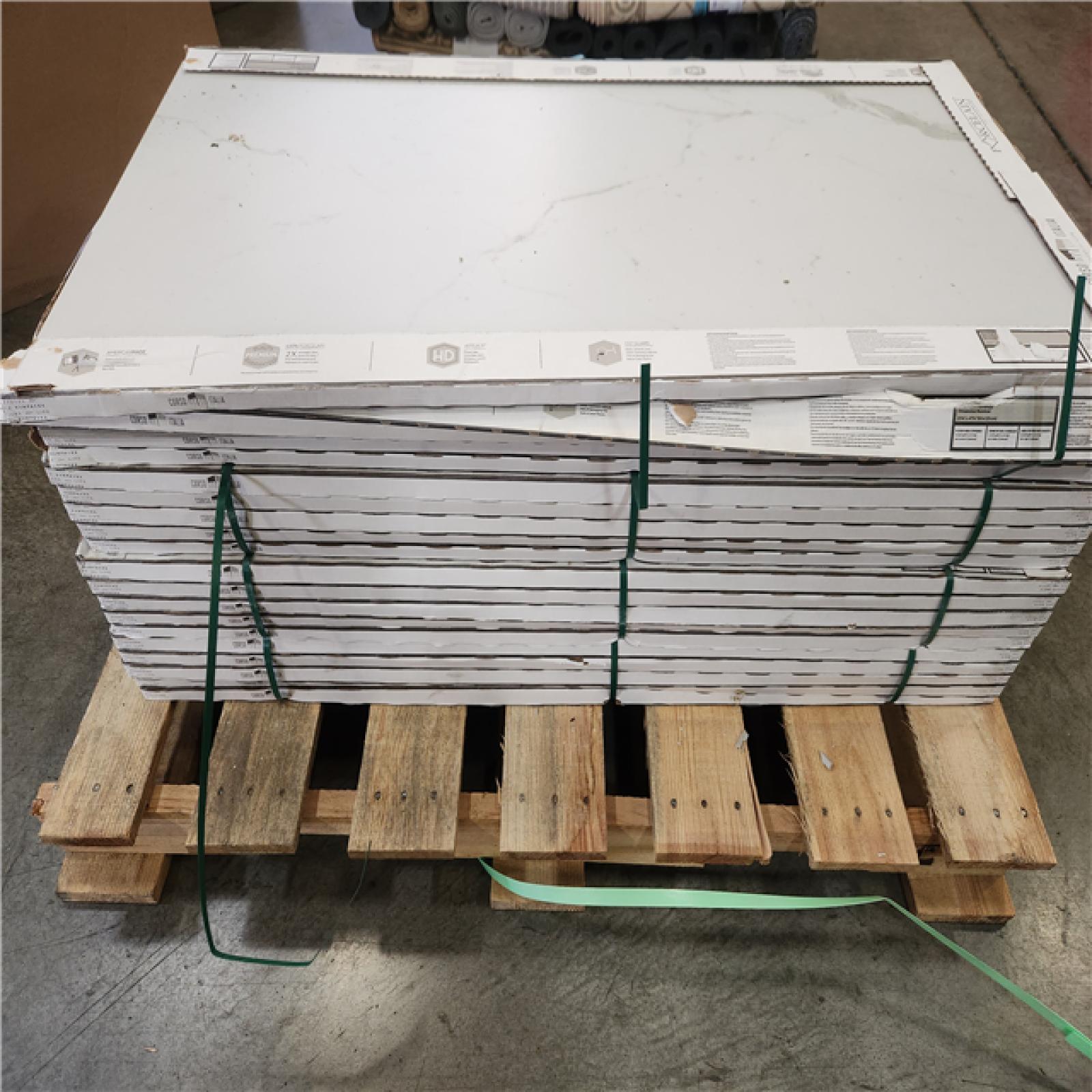 Phoenix Corso Italia Impero Prestige White Matte 24 in. x 48 in. Marble Look Porcelain Floor and Wall Tile (310 sq. ft./20 Case)