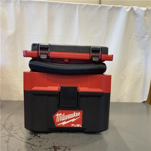 AS-IS- MILWAUKEE M18 FUEL PACKOUT 18-Volt Lithium-Ion Cordless 2.5 Gal. Wet/Dry Vacuum (Vacuum-Only)