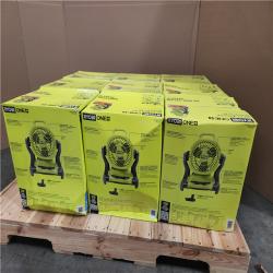 California NEW Ryobi One+ 18V  7.5 Bucket Top Misting Fan Kit  Includes (1) Battery & Charger (9 Pieces)