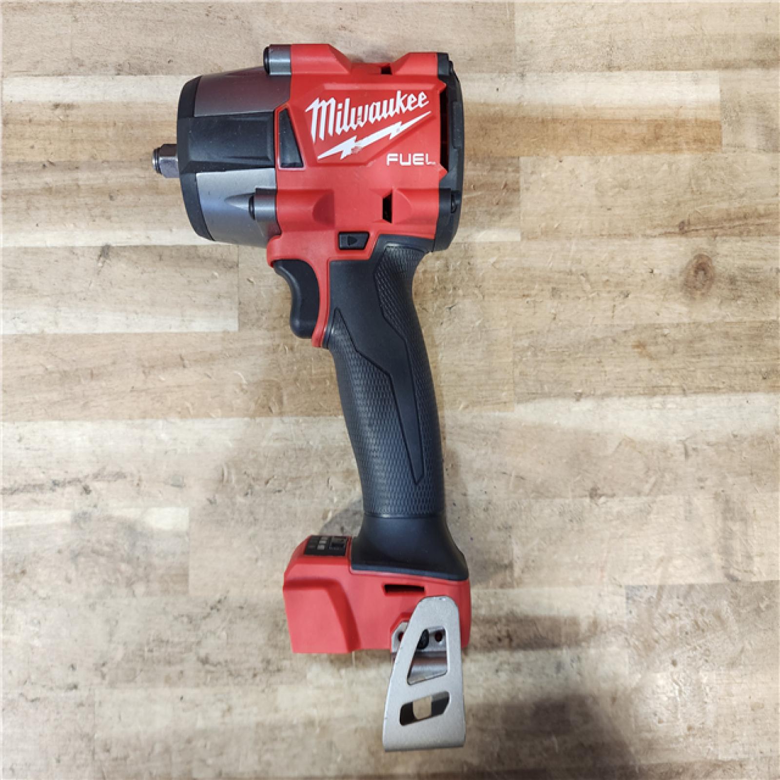 HOUSTON LOCATION - AS-IS Milwaukee FUEL GEN-2 18V Lithium-Ion Mid Torque Brushless Cordless 3/8 in. Impact Wrench with Friction Ring (Tool-Only)