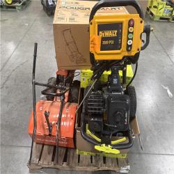 CALIFORNIA AS-IS OUTDOOR POWER EQUIPMENT