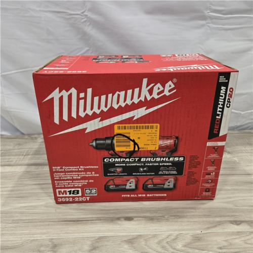 NEW! - M18 18V Cordless Compact Drill/Impact Combo Kit