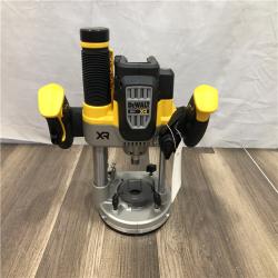 AS-IS DEWALT 20V MAX XR 2-1/4 Peak HP Brushless Cordless Plunge Router (Tool Only)