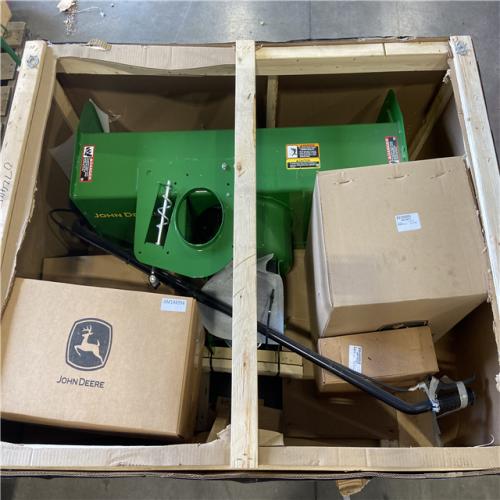 DALLAS LOCATION - John Deere 44 in. Two-Stage Snow Blower Attachment for 100 Series Tractors