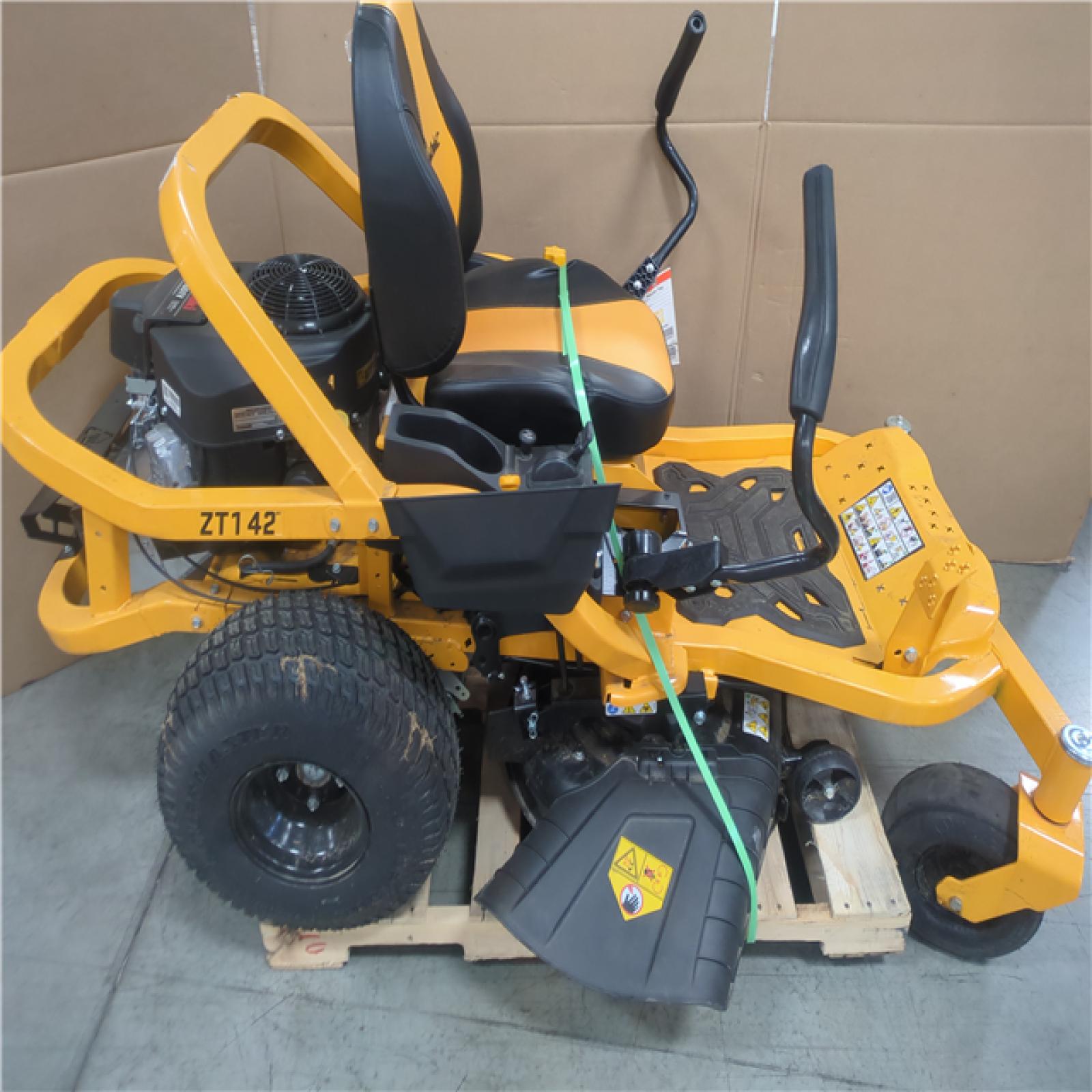 CALIFORNIA AS-IS CUB CADET SITDOWN LAWNMOWER