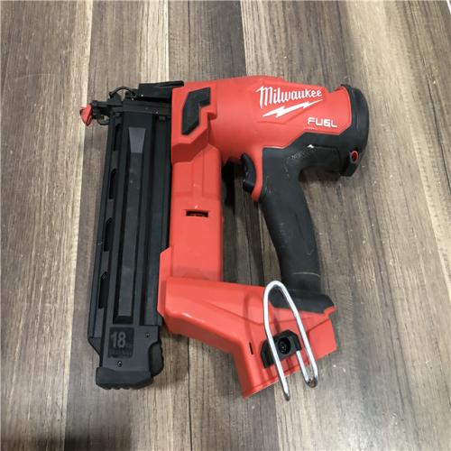 AS-IS Milwaukee FUEL 18-Volt Lithium-Ion Brushless Cordless Gen II 18-Gauge Brad Nailer (Tool-Only)