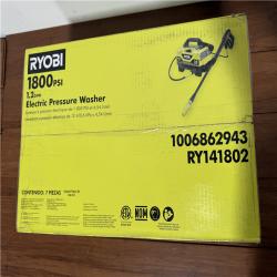 California NEW Ryobi 1800 PSI 1.2 GPM Electric Pressure Washer