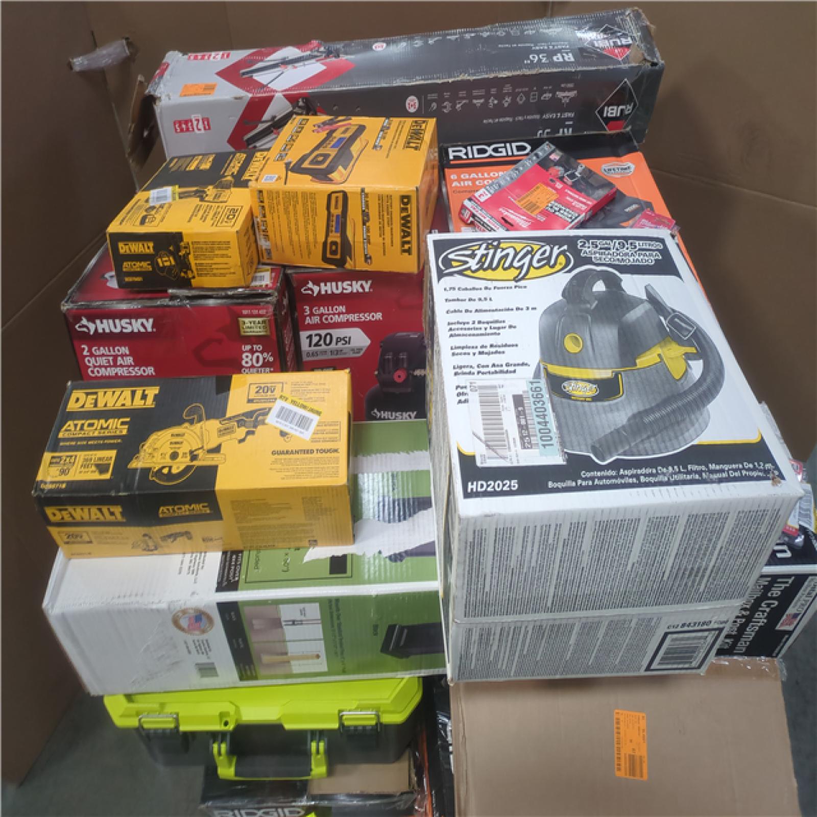 CALIFORNIA AS-IS HARDWARE & TOOL PALLET