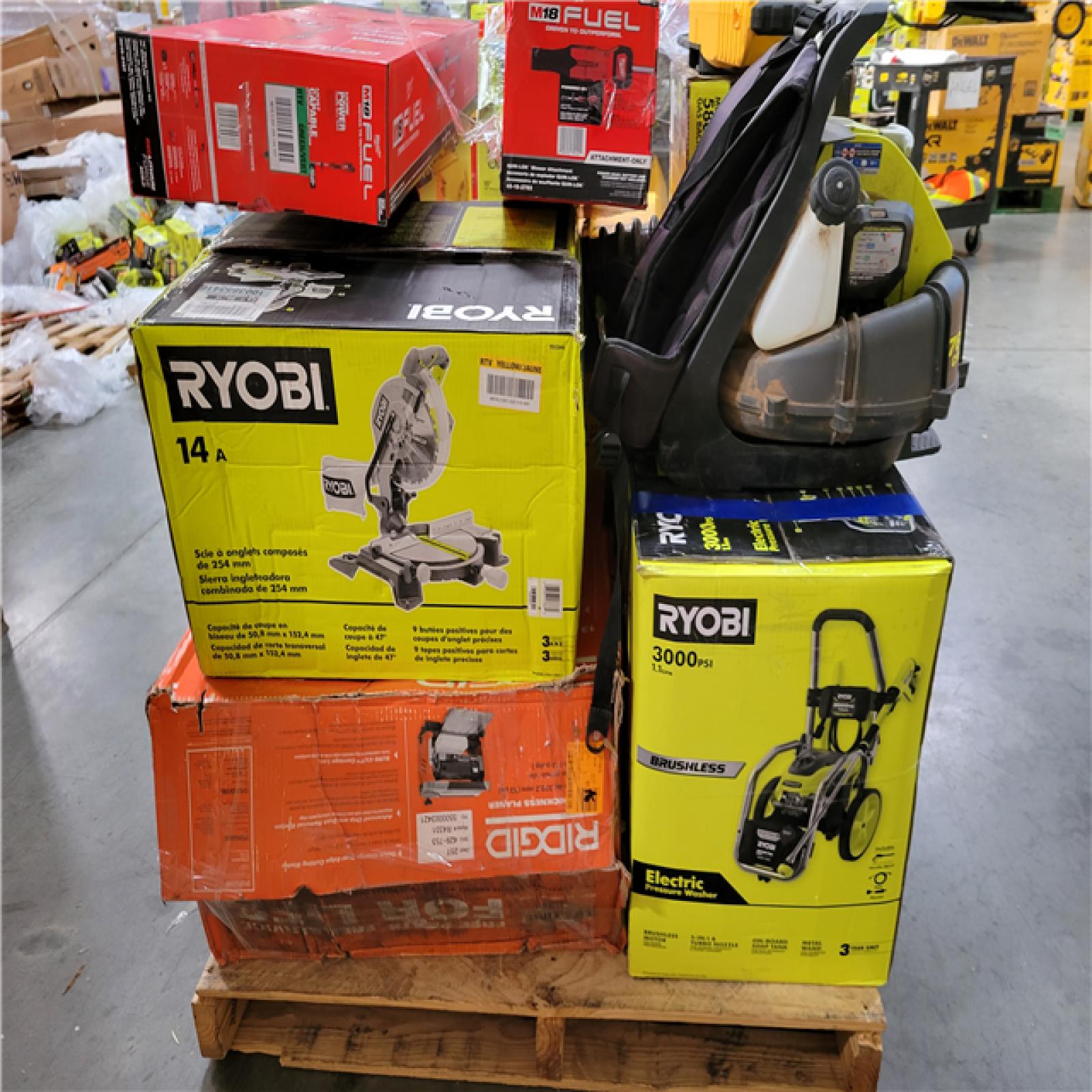 CALIFORNIA AS-IS TOOL PALLET