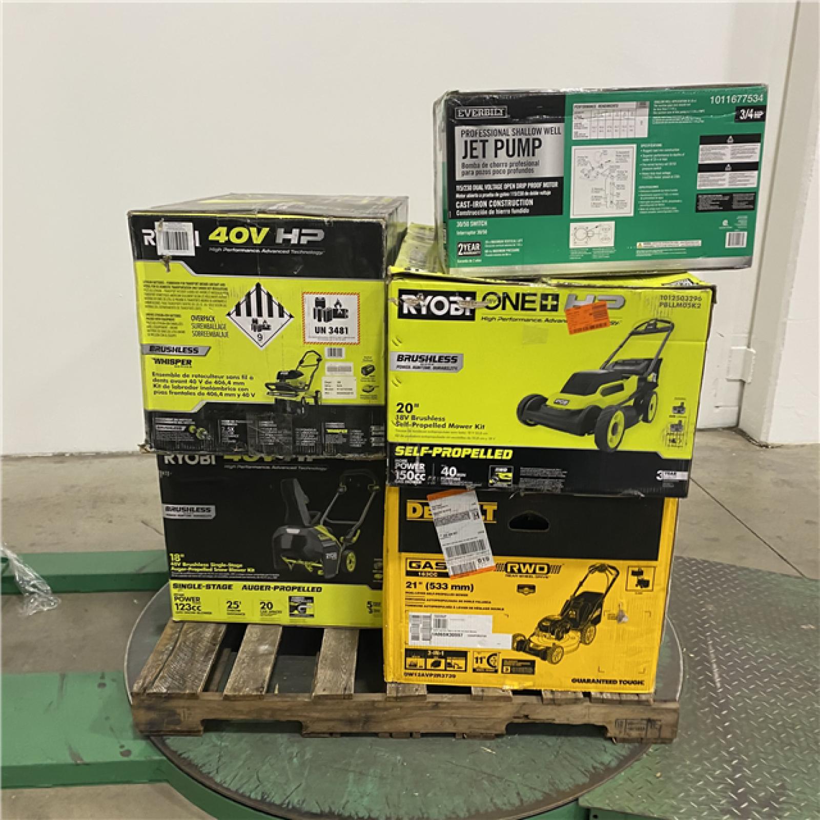 Dallas Location - As-Is Outdoor Power Equipment