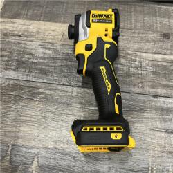 AS-IS DEWALT ATOMIC 20V MAX Lithium-Ion Cordless 1/4 in. Brushless Impact Driver Kit