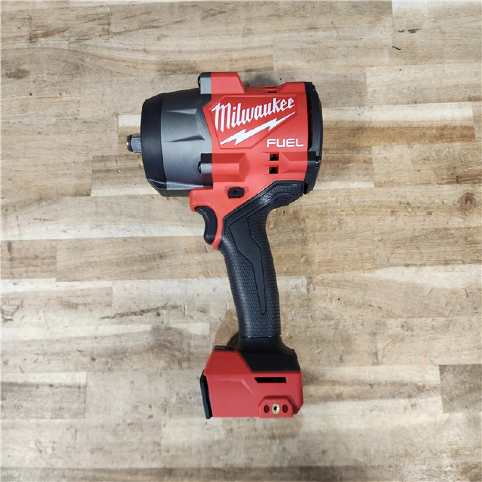 HOUSTON LOCATION - AS-IS (APPEARS LIKE NEW) Milwaukee FUEL 18V Lithium-Ion Brushless Cordless 1/2 in. Impact Wrench with Friction Ring (Tool-Only)