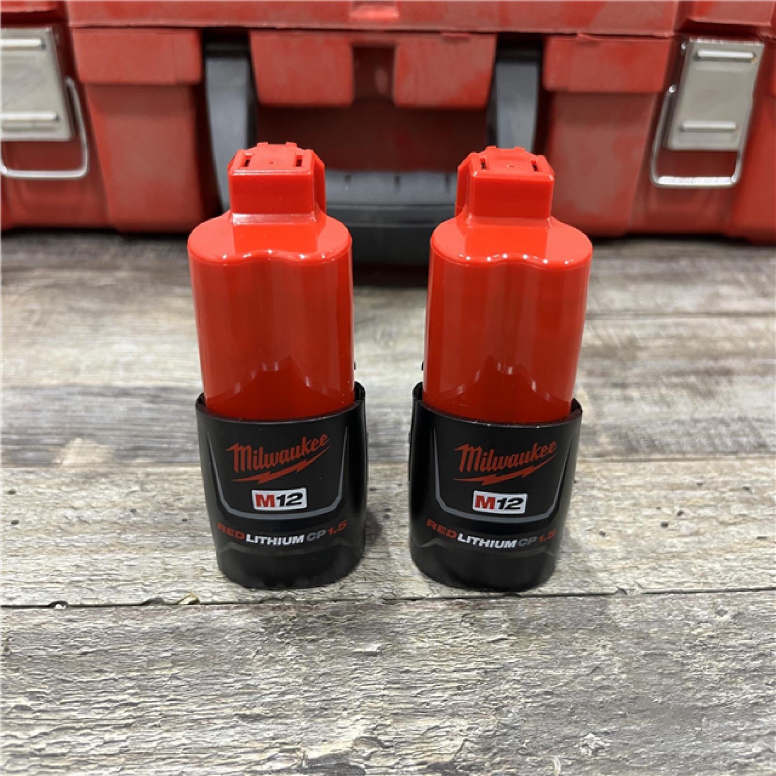 AS-IS Milwaukee 12-Volt Lithium-Ion Force Logic Cordless Press Tool Kit