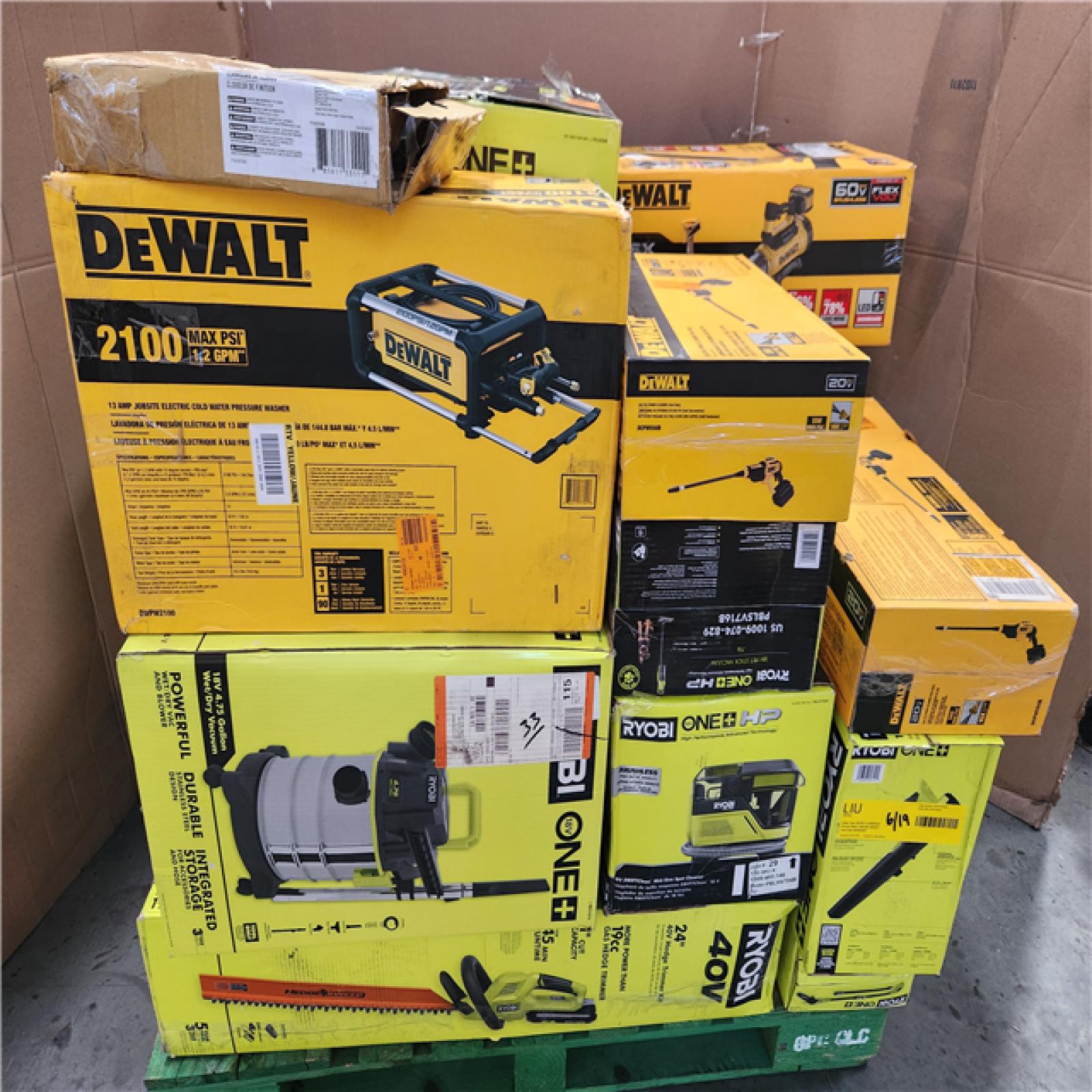 CALIFORNIA AS-IS TOOL PALLET