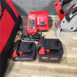 HOUSTON LOCATION - AS-IS Milwaukee M18 18-Volt Lithium-Ion Brushless Cordless Combo Kit (3-Tool) with 2-Batteries, 1-Charger and Tool Bag