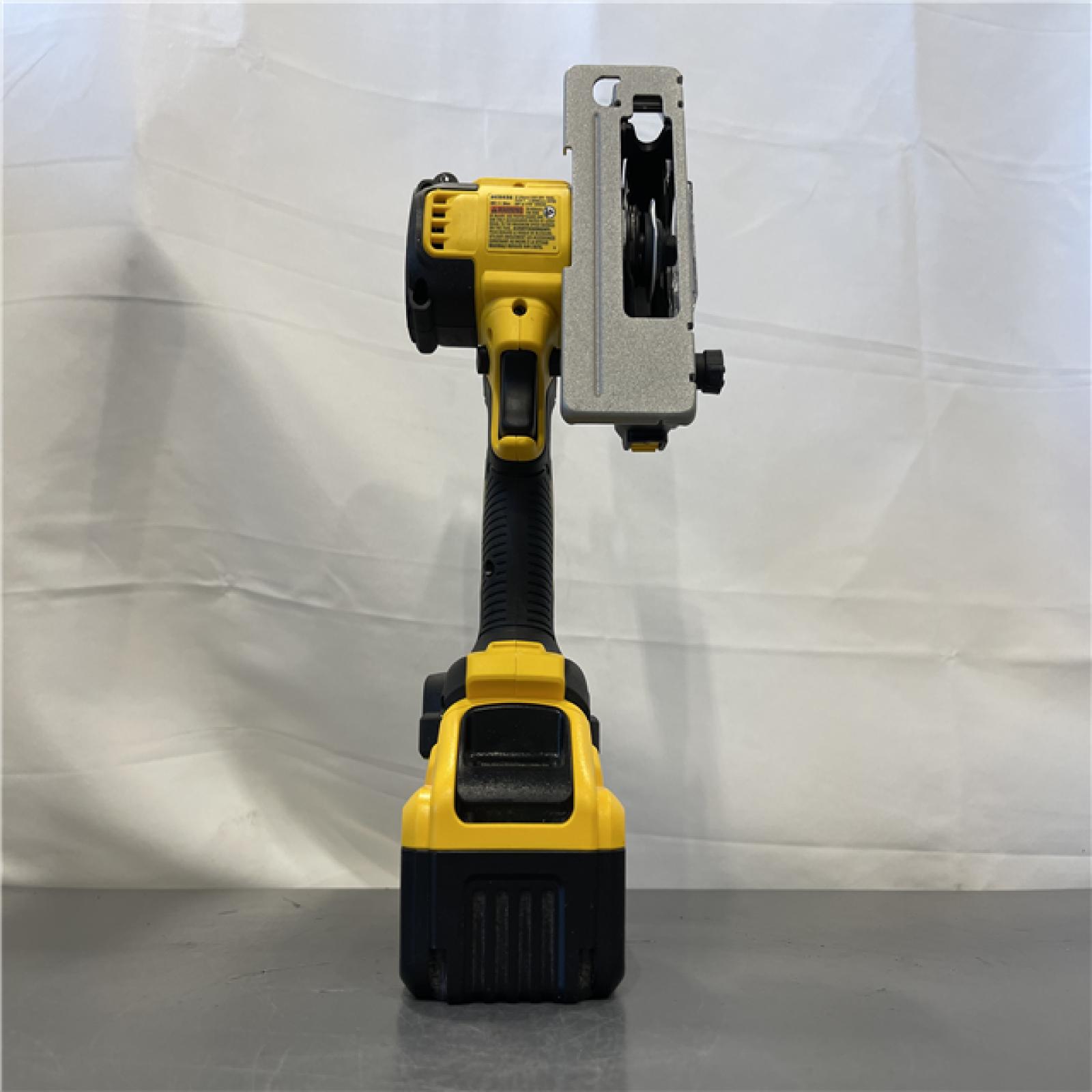 AS-IS - DeWalt 20V XR Lithium-Ion Cordless 3 in. Cut-Off Tool with 6.0 Ah Battery Pack and Charger Kit