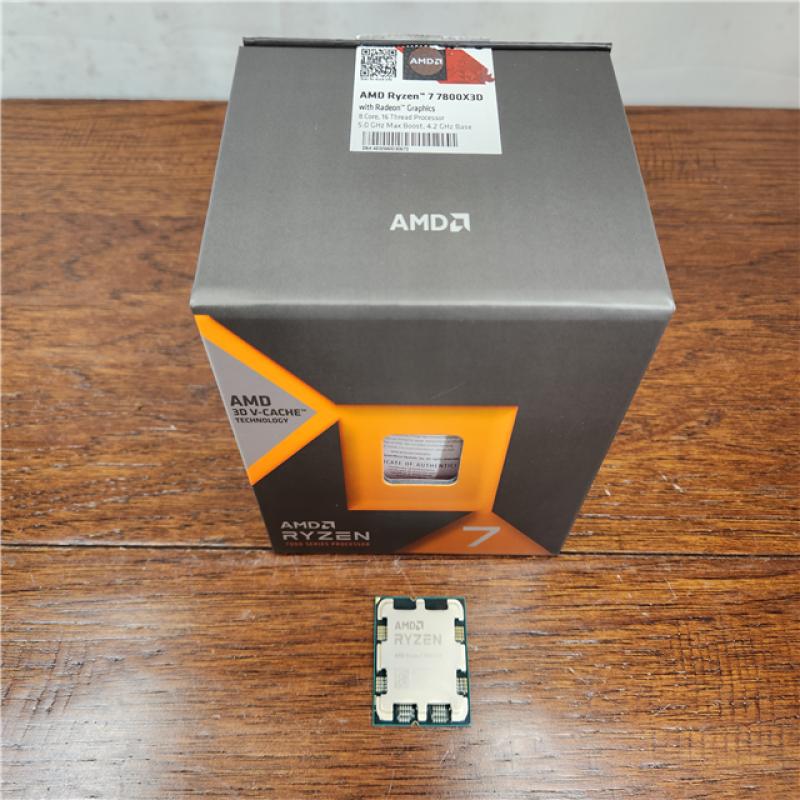 AMD RYZEN 7 7800X3D 4.2GHZ 8C  16T (NO BOX) *ซีพียู