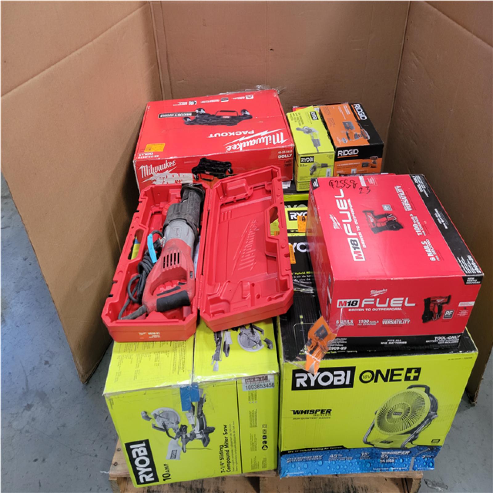 CALIFORNIA AS-IS TOOL PALLET