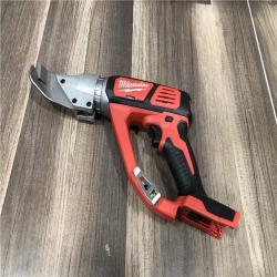 AS-IS Milwaukee 18-Volt Lithium-Ion Cordless 18-Gauge Single Cut Metal Shear (Tool Only)