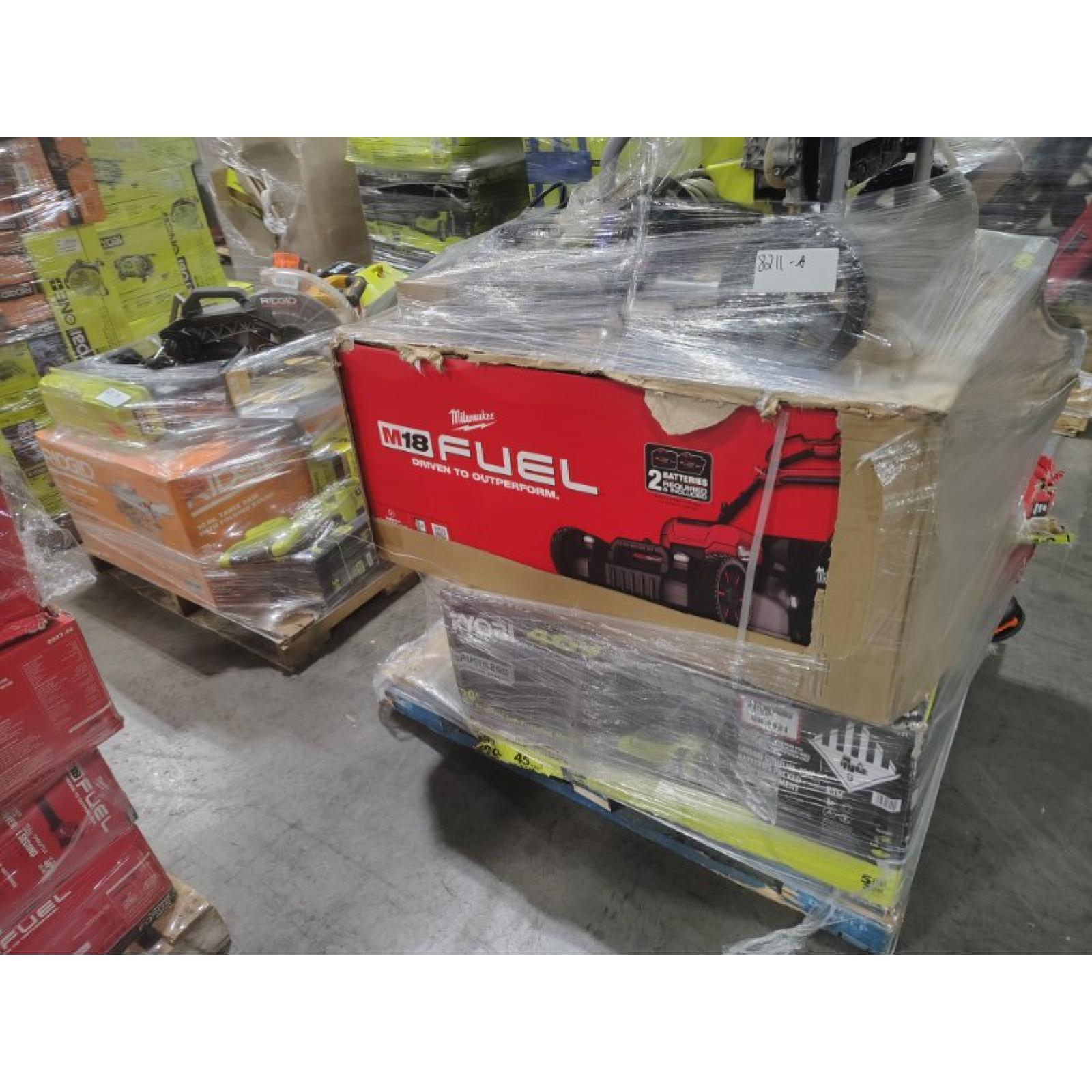 Pittston Location As-Is Power Tools Partial Truckload (10 Pallets) 8211--A