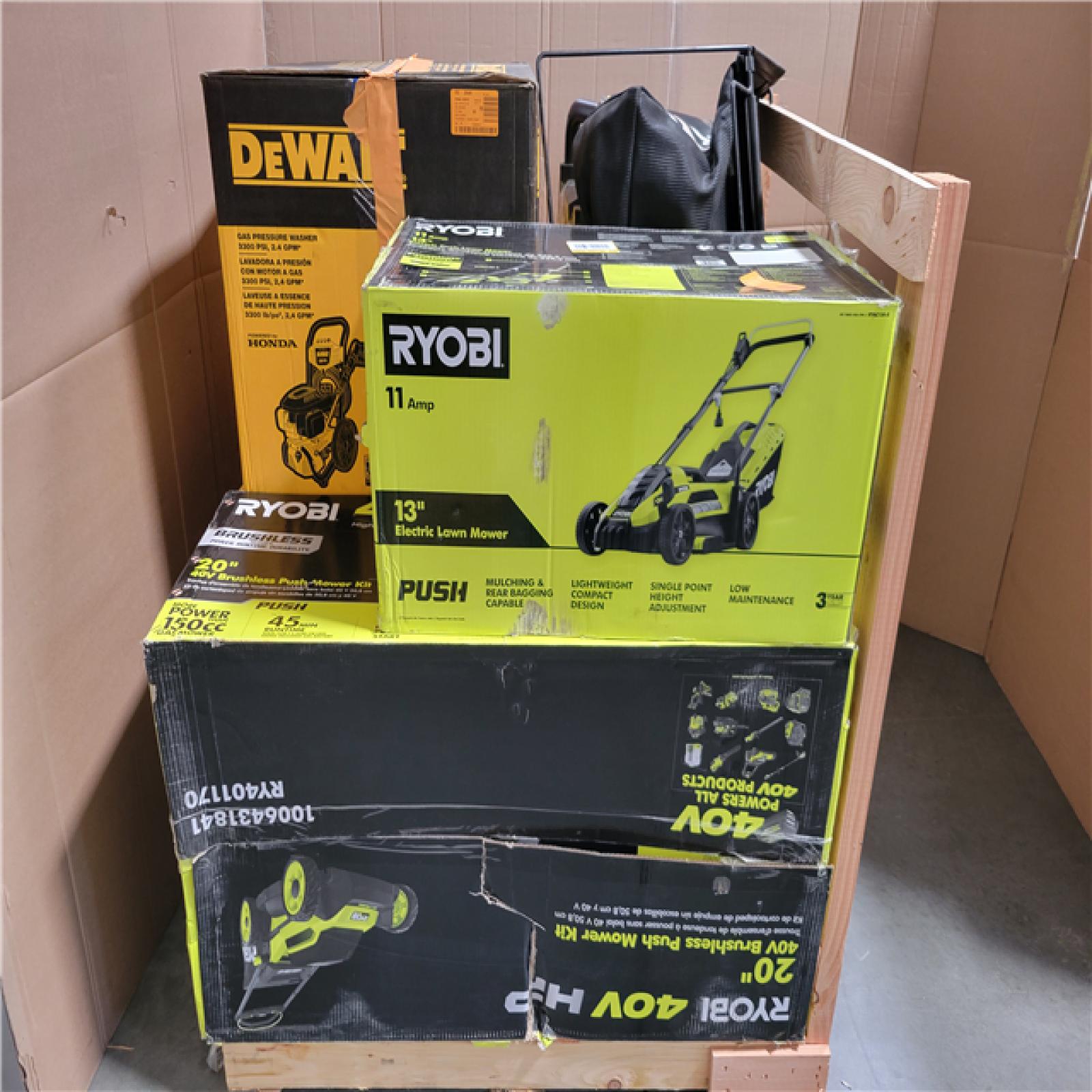 CALIFORNIA AS-IS OUTDOOR POWER EQUIPMENT