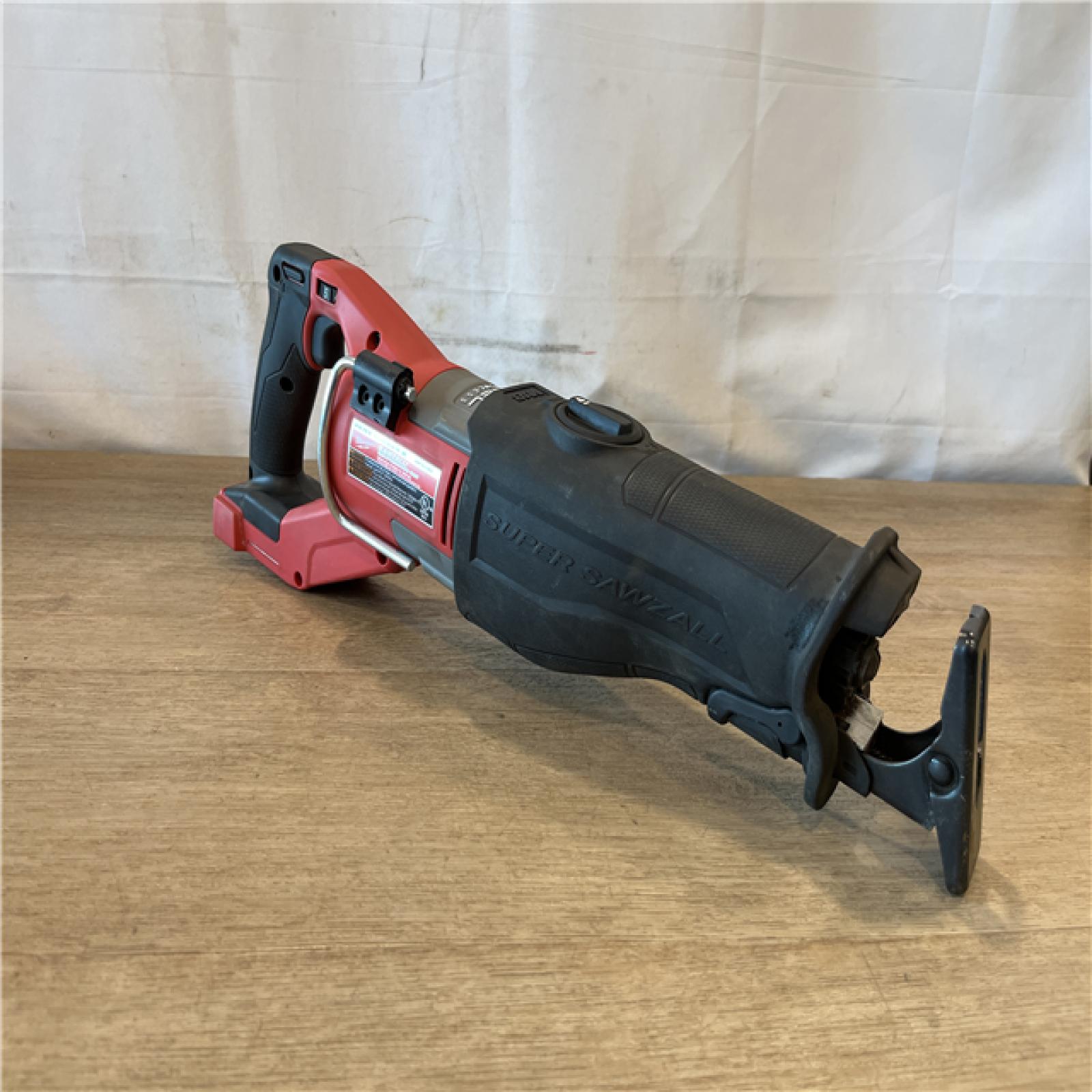 AS-IS Milwaukee FUEL 18V Lithium-Ion Brushless Cordless Super SAWZALL Orbital Reciprocating Saw (Tool-Only)