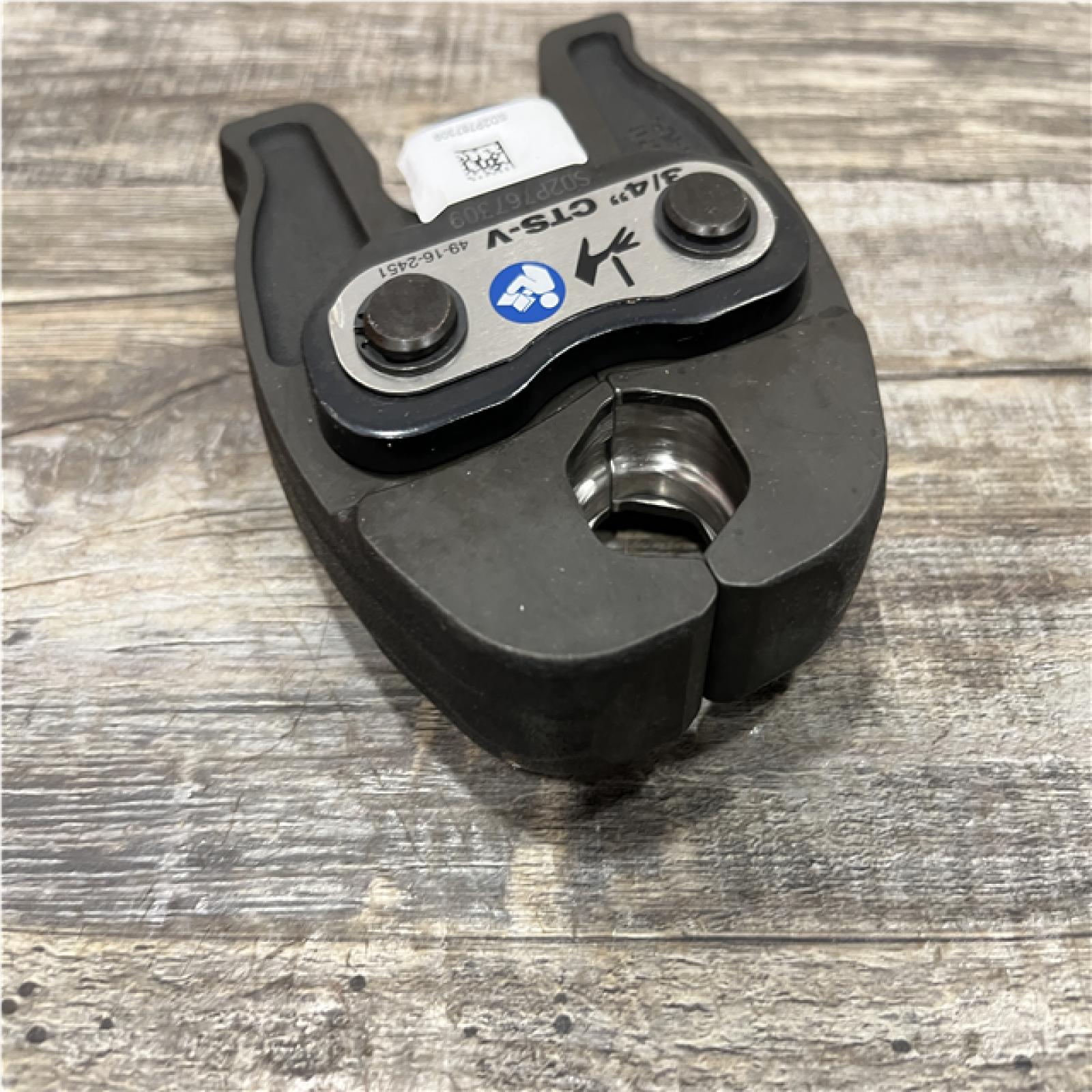 AS-IS Milwaukee 3/4 in. CTS Copper Press Tool Jaw for M12 FORCE LOGIC Press Tools