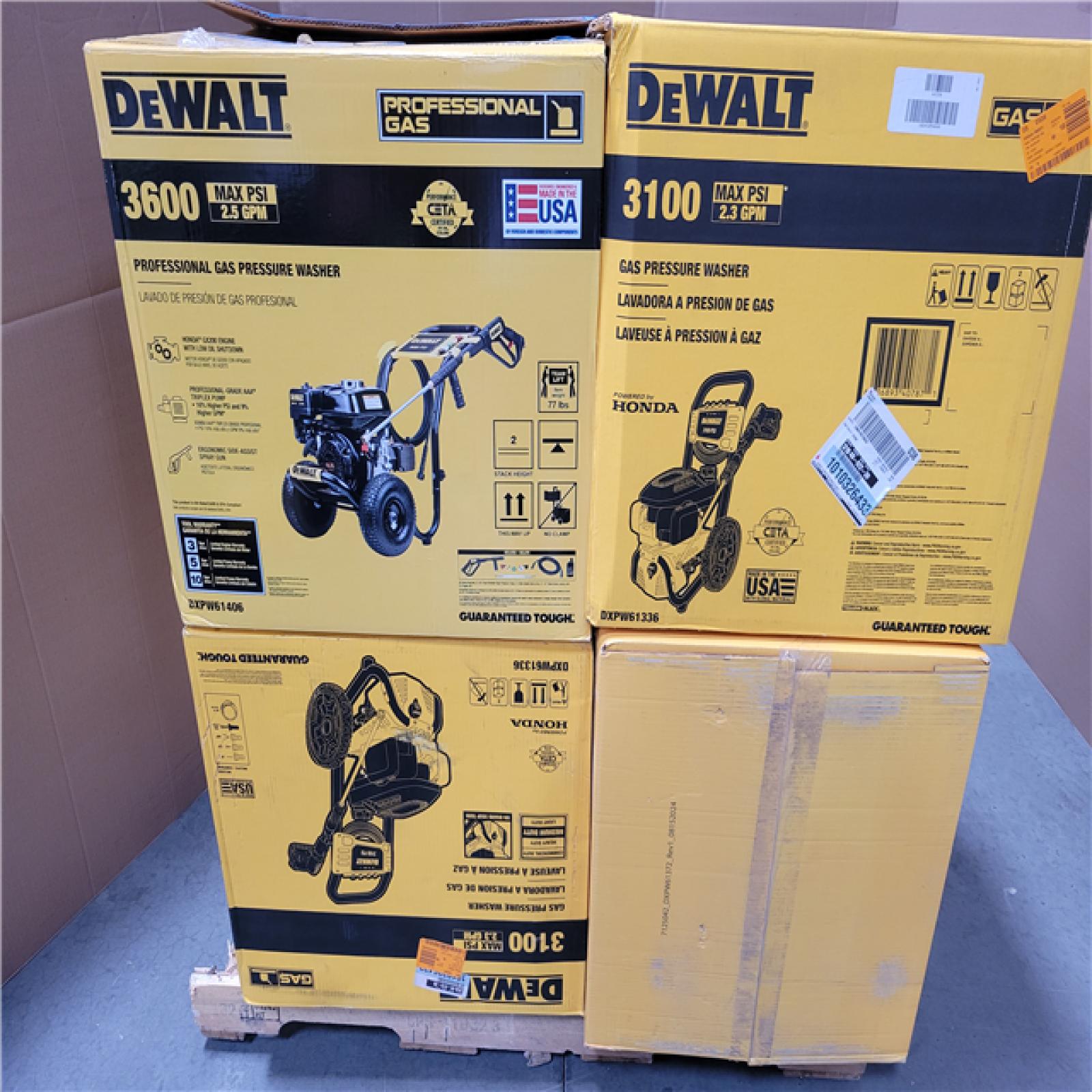 CALIFORNIA AS-IS OUTDOOR POWER EQUIPMENT