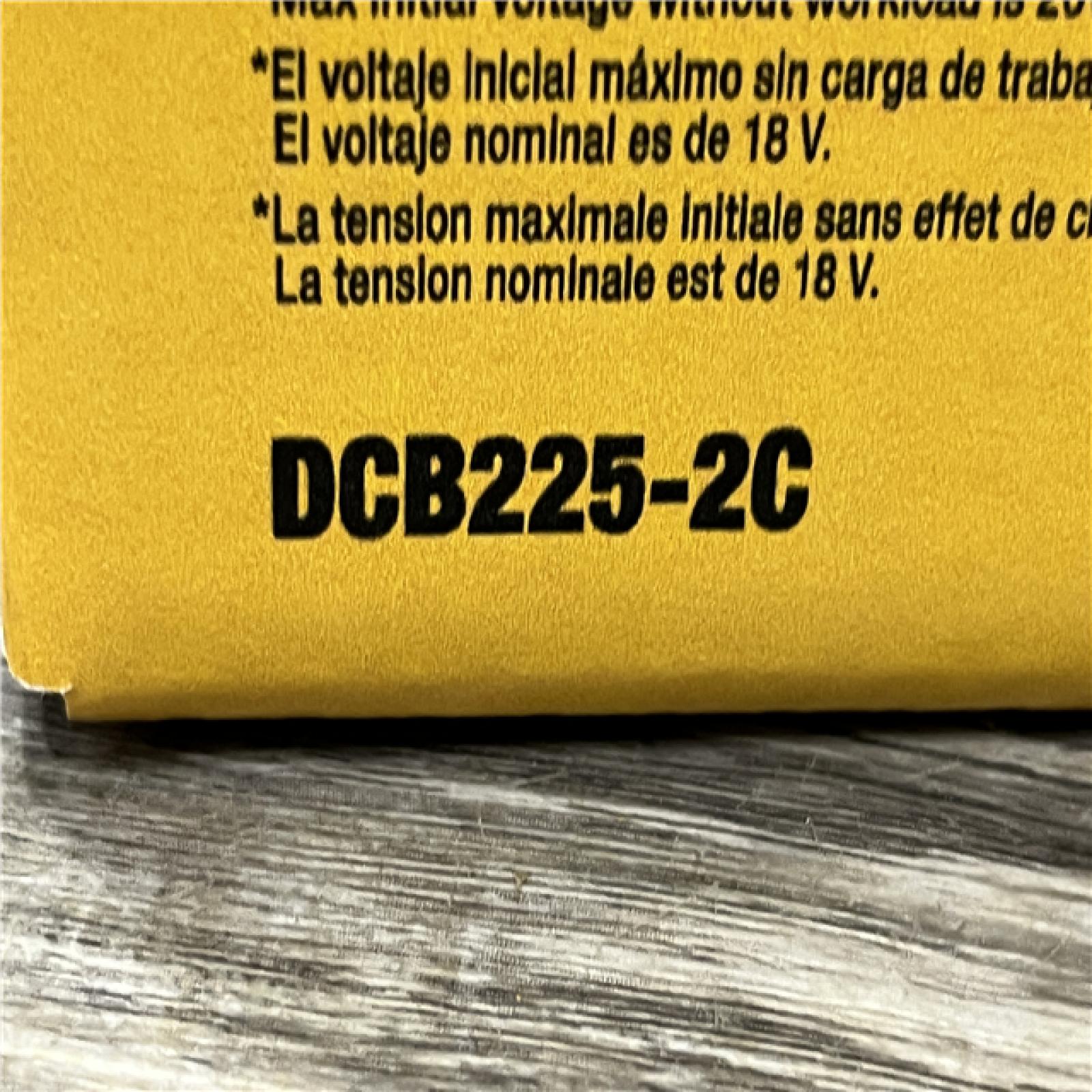 NEW - DEWALT 20V MAX Lithium-Ion Battery Kit with 5.0Ah and 2.0Ah Battery and Charger